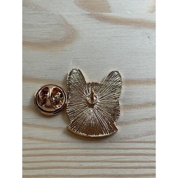 French Bulldog Enamel Pin Badge - Picture 2 of 3